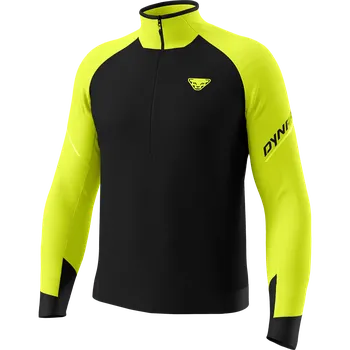 Pánská mikina DYNAFIT tenká mikina ALPINE LS 1/2 zip pánská blk Varianta: S
