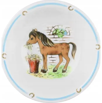 Kulatá miska 16 cm porcelánová dětská Mein Pony Seltmann