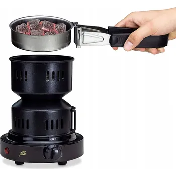 Zapalovač Rozpalovač uhlí 650 W s regulací teploty