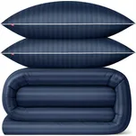 POVLEČENÍ DAMAŠEK 160x200 + 2 POVLEČENÍ NA POLŠTÁŘE 70x80 SADA POVLEČENÍ 100% BAVLNA