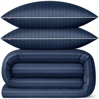 Povlečení POVLEČENÍ DAMAŠEK 160x200 + 2 POVLEČENÍ NA POLŠTÁŘE 70x80 SADA POVLEČENÍ 100% BAVLNA