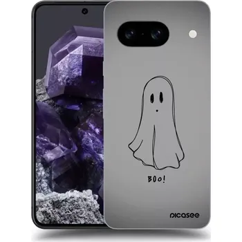 Pouzdro na mobilní telefon Picasee silikonový černý obal pro Google Pixel 8 - Ghost
