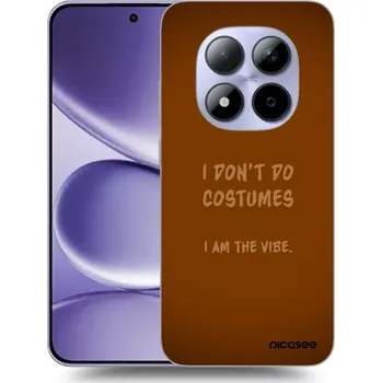 Pouzdro na mobilní telefon Picasee silikonový černý obal pro Xiaomi Redmi Note 15 Pro - I don´t do costumes