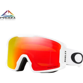 Lyžování Snowboardové brýle Oakley Line Miner M matte white | prizm snow torch iridium 2026 - Odesíláme do 24 hodin