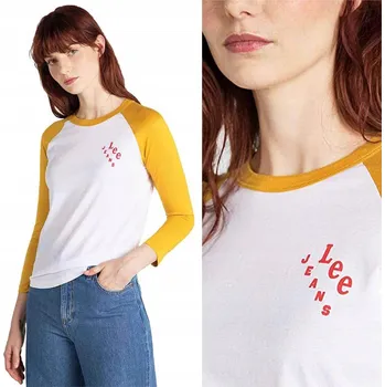 LEE DÁMSKÉ TRIČKO S DLOUHÝM RUKÁVEM TRIČKO DLOUHÝ RUKÁV S