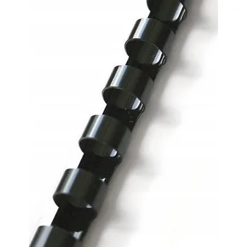 Vázací hřbet Hřbet pro kroužkovou vazbu 14 mm černý / 100 ks