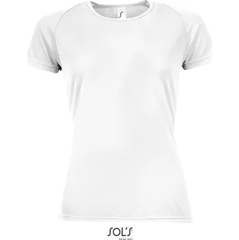 pracovní tričko SOL's Collection Tričko Sporty Women, sportovní, krátký rukáv, dámské COT25115900104-white XL Bílá