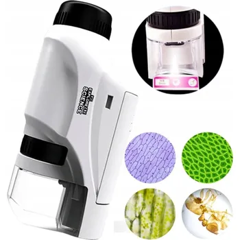 KAPESNÍ MIKROSKOP PRO DĚTI - PŘENOSNÝ VZDĚLÁVACÍ