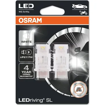 Autožárovka Žárovky Osram Ledriving SL P27/7W 2,5 W 2 ks