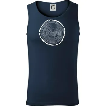 Letokruhy 45 bez věku - Tílko pánské Core - 2XL ( Námořní modrá (velmi tmavá - téměř černá) )