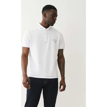 Pánské tričko Tričko True Religion Optic White 9962570 S