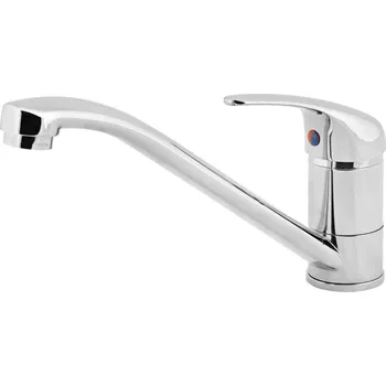 Vodovodní baterie Kuchyňská stojánková baterie Curaqua, stříbrná