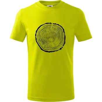 Letokruhy 80 bez věku - Tričko dětské bavlněné - 98 cm / 2 roky ( Limetková )