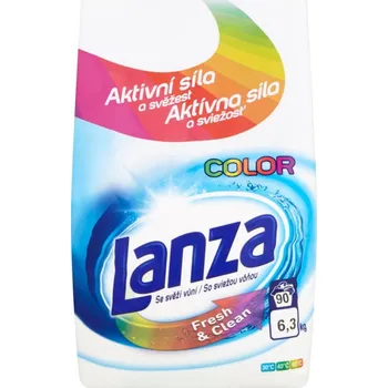 Prací prášek LANZA COLOR prací prášek svěží vůně, 5,8 kg