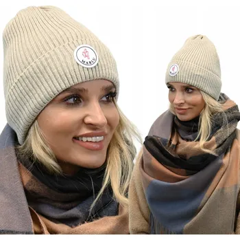 Čepice Alur zimní čepice beanie béžová, univerzální velikost