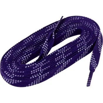 Tkaničky do bot Hokejové tkaničky WINNWELL WAX LACES 72" Fialová