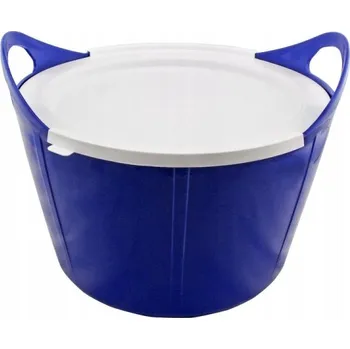 Pro ptáka Flexibilní krmítko FlexBag, 17L modré s víkem, GEWA