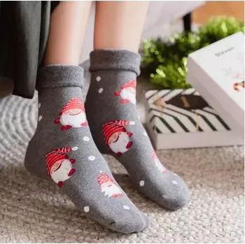 Dámské ponožky Dámské froté ponožky Skřítek - 38-40 / šedá