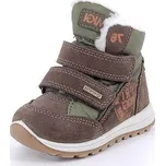 PRIMIGI chlapecká zimní obuv 8858533 hnědá/zelená GORETEX 24