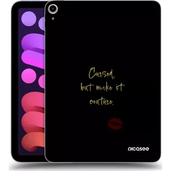 Pouzdro na mobilní telefon Picasee silikonový průhledný obal pro Apple iPad mini 2021 (6. gen) - Cursed