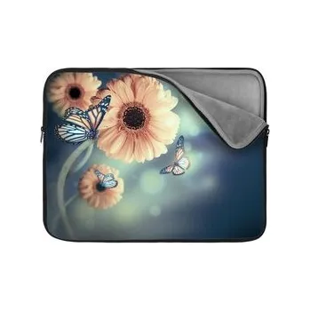 pouzdro na notebook Obal na notebook Květinová abstrakce: 15,6" (cs, Sablio)