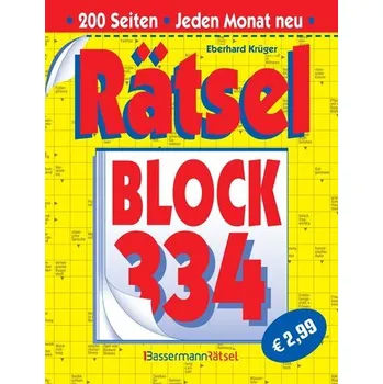 Rätselblock 334 (5 Exemplare à 2,99 EUR) - Krüger, Eberhard