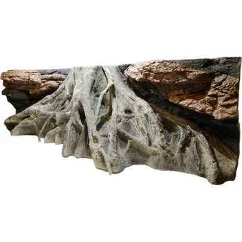 Dekorace do akvária Amazonas XL 3D pozadí do akvária od ARSTONE 200 x 60 cm