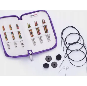 Vrták Sada krátkých jehlic KNITPRO SYMFONIE deluxe sp
