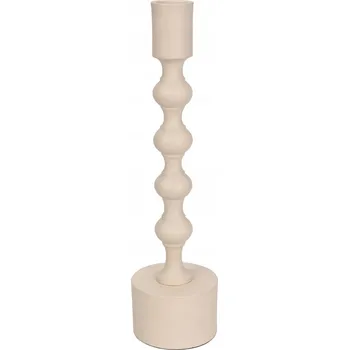 Obraz Svícen, 6x24 cm, šedý