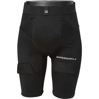 Dámské kraťasy Dámské kompresní kraťasy WINNWELL JILL COMPRESSION SR M Černá