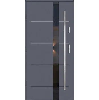 Vchodové dveře KMT KMT 90 SUPERTHERM Glass 3 90 mm