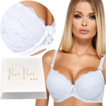 Dámské oblečení Paripari push-up podprsenka bílá velikost 95B