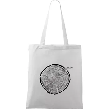 Letokruhy - 95 - Taška bavlněná - 42 x 38 cm ( Bílá )
