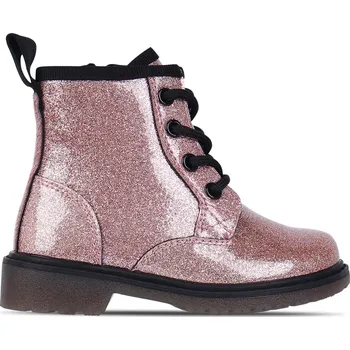 Dívčí kozačky Miso Pink Glitter 195294 C9 (27)