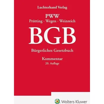 BGB Kommentar - Prütting, Hanns [DE] (2025, Pevná, Hermann Luchterhand Verla)