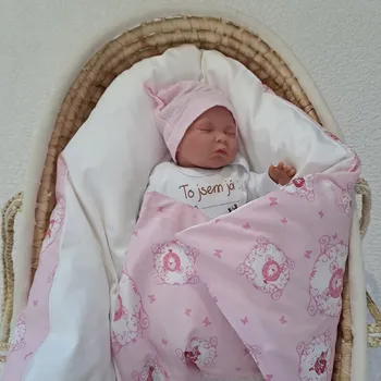 Zavinovačka Pro útulný domov Péřová zavinovačka Víla růžová TYP zavinovačky: KLASIK, ROZMĚR zavinovačky: 70 x 70 cm