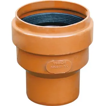 Kanalizační potrubí KG přechod KAM/PVC DN110