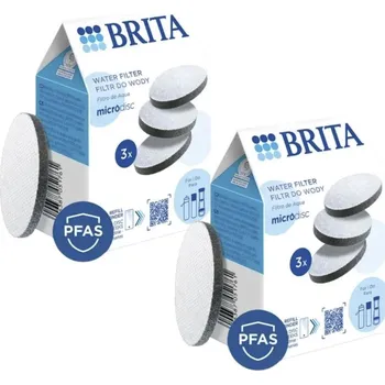 Filtrace vody Brita MicroDisc náhradní filtry pro filtrační láhve a karafy 6 ks