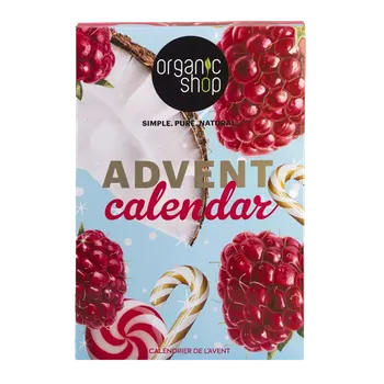 Kosmetická sada Organic Shop Adventní kalendář Natural Beauty 24 ks