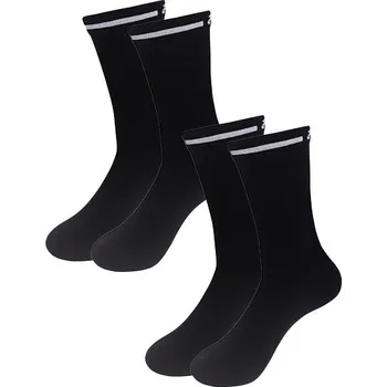 Pánské ponožky HOLOKOLO Cyklistické ponožky klasické - VELON 2PAK - černá