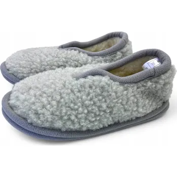 Dámské pantofle Vlněné pantofle BAMBOŠE MERINOS VEL 38 ŠEDÉ Papuče