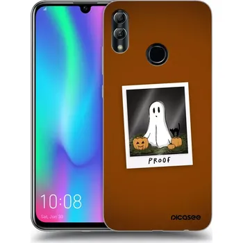 Pouzdro na mobilní telefon Picasee silikonový černý obal pro Honor 10 Lite - Proof 2