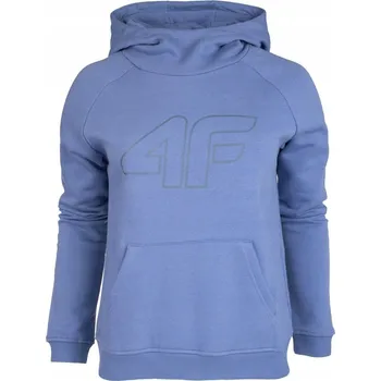 Dívčí mikina MIKINA PRO DÍVKU 4F MODRÁ HJZ22 JBLD002 32S vel. 158 cm