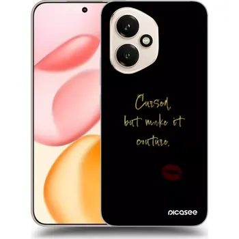 Pouzdro na mobilní telefon Picasee silikonový průhledný obal pro Honor 400 5G - Cursed