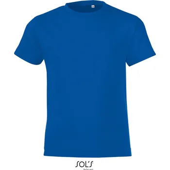 Chlapecké kalhoty SOL's Collection Tričko Regent Fit Kids, krátký rukáv, dětské COT25118345085-royal blue Modrá královská 6 roků