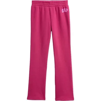 Dívčí tepláky GAP V-BOOTCUT LOGO PANT M Růžová