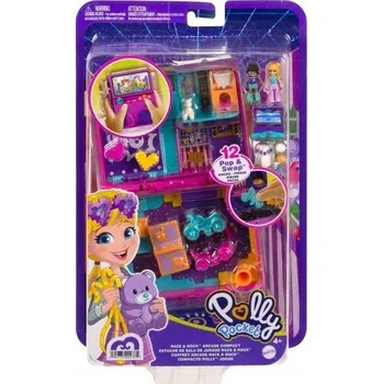 Panenka Sada Mattel Polly Pocket Herní Večer