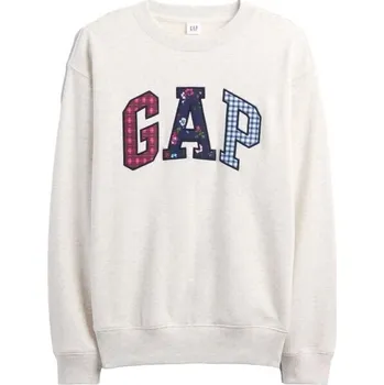 Dámská mikina Dámská mikina GAP HERITAGE CREW XS Bílá, Mix