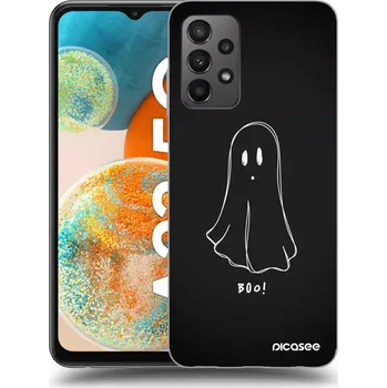 Pouzdro na mobilní telefon Picasee silikonový černý obal pro Samsung Galaxy A23 A235F 4G - Ghost 2