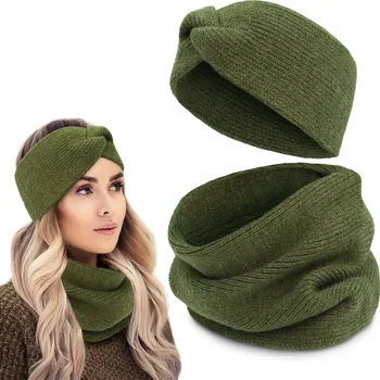 Čelenka Pako Jeans čelenka do vlasů zelená, univerzální velikost